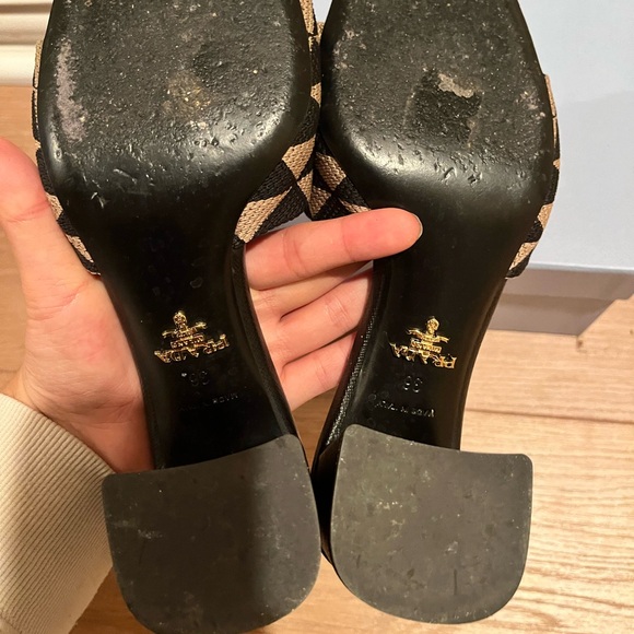 Prada Embroidered fabric sandals - Picture 5 of 5